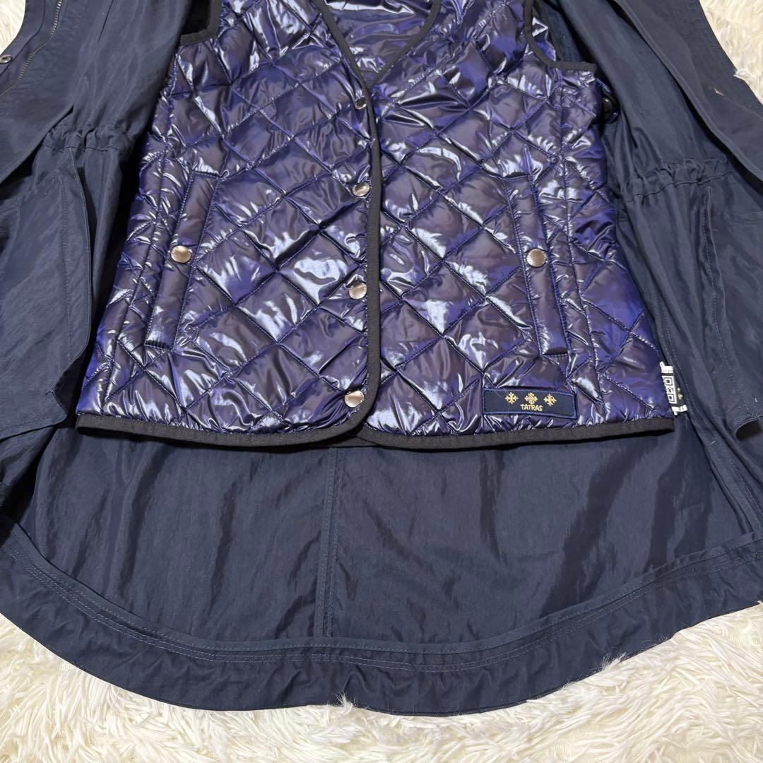 タトラス BERINA モッズコート ダウンベスト付き ジャケット Mサイズ
