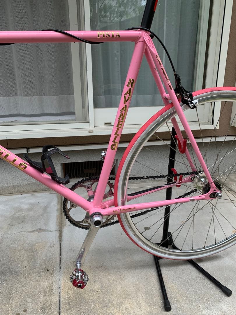 ラバネロ　ピストバイク シングルスピード（ピンク）570