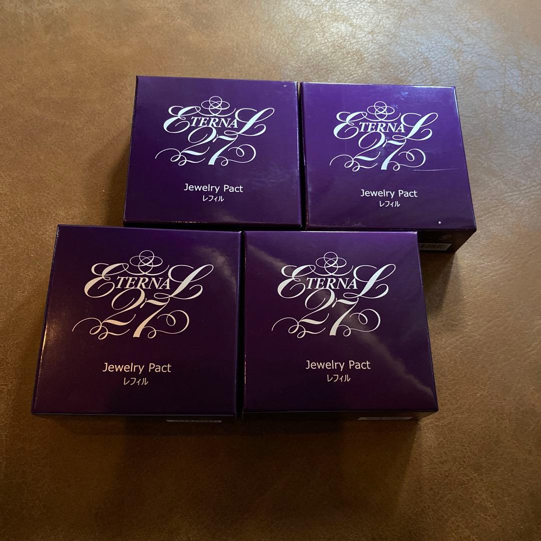 Eterna Jewelry Pact SPF50+ 112g 4個セット