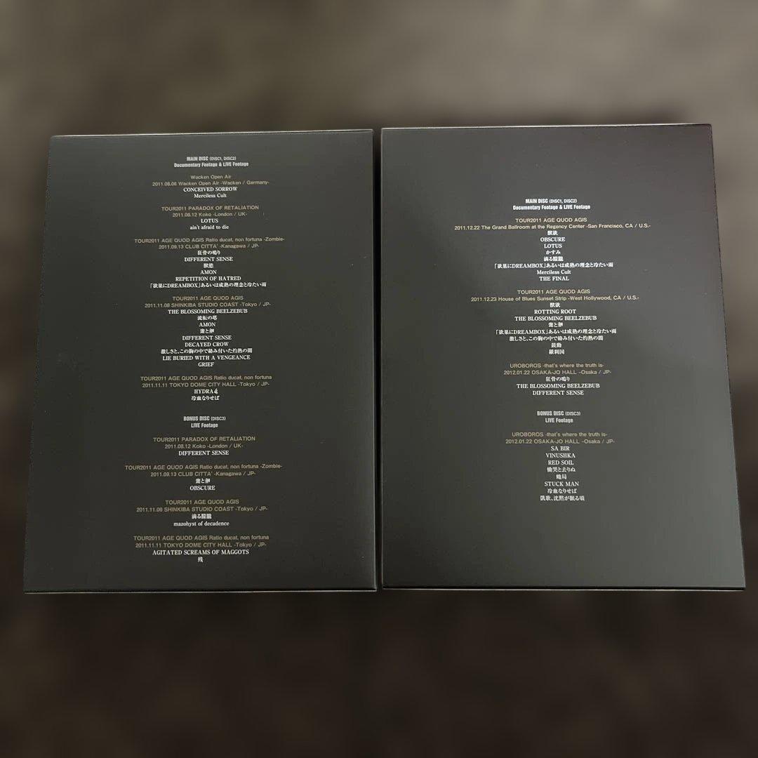 ミュージック DIR EN GREY TOUR 2011 AGE QUOD AGIS DVD