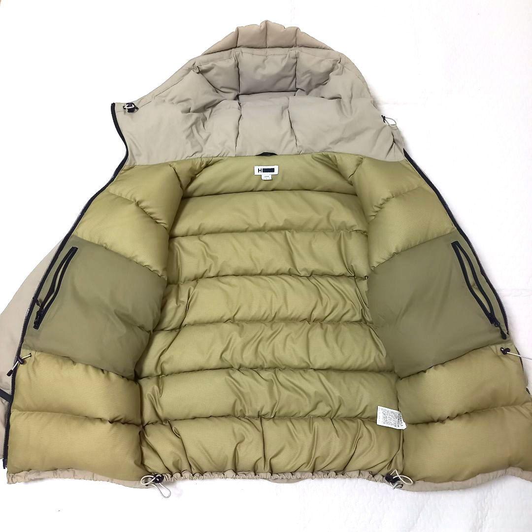 T様H BEAUTY&YOUTH コットンナイロンバルーンダウンジャケット L