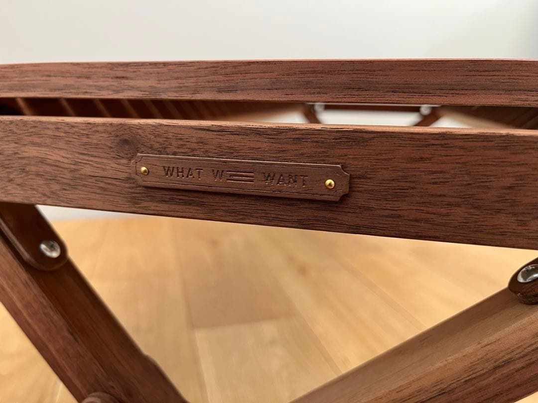 【chrome】What we want ロールトップテーブル