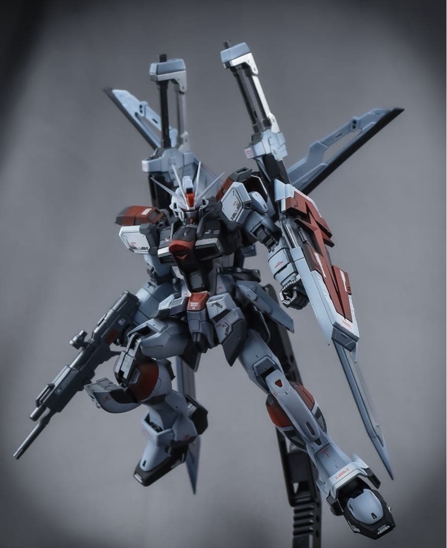 rg 1/144 ソードインパルス 塗装 完成品