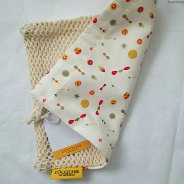 ６点セット ロクシタン新品シャワージェル ローション非売品メッシュポーチ