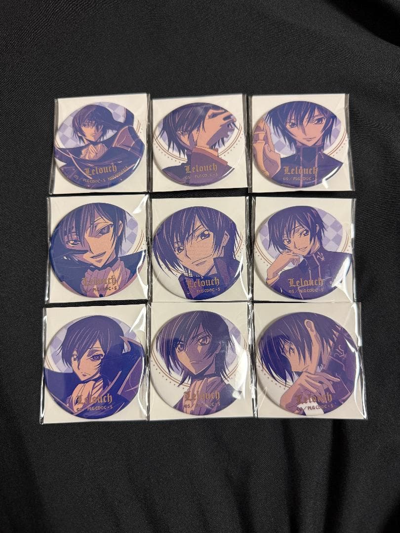 コードギアス 反逆のルルーシュ AMNIBUS ルルーシュ 缶バッジ