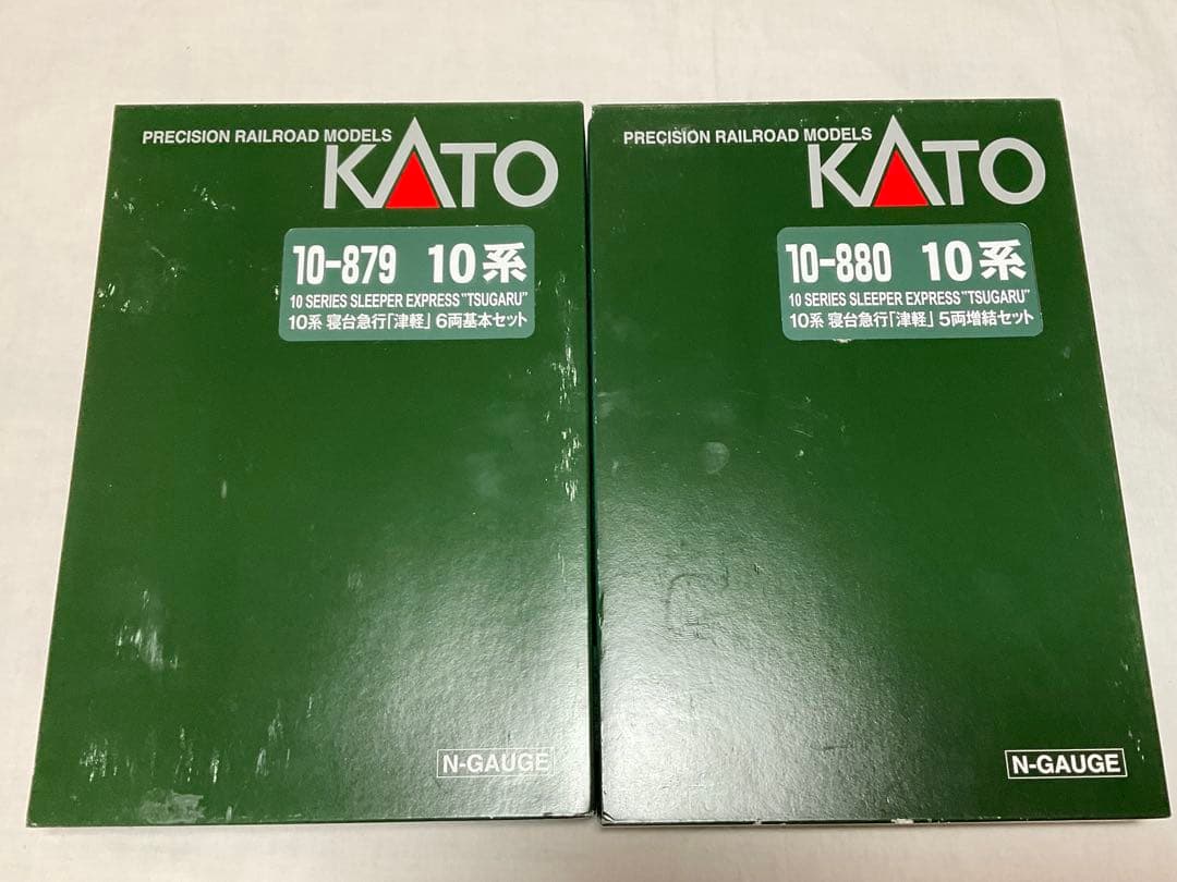 KATO 10-879/10-880 寝台急行「津軽」６両基本＋５両増結セット