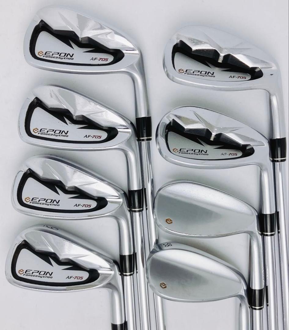 豪華8本セット！ EPON AF-705 ウェッジ アイアンセット ゴルフクラブ