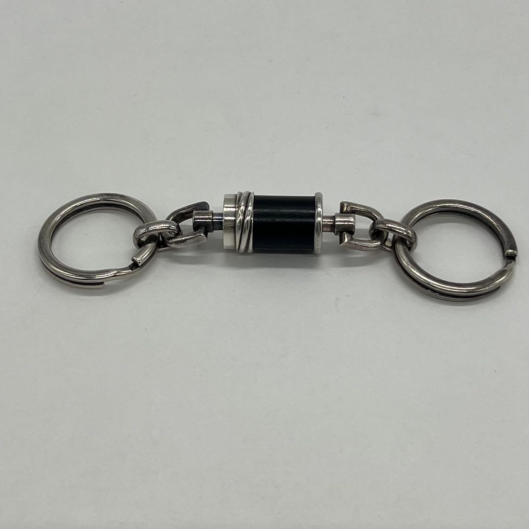 カルティエ CARTIER キーリング SV925 ウッド 希少 ヴィンテージ