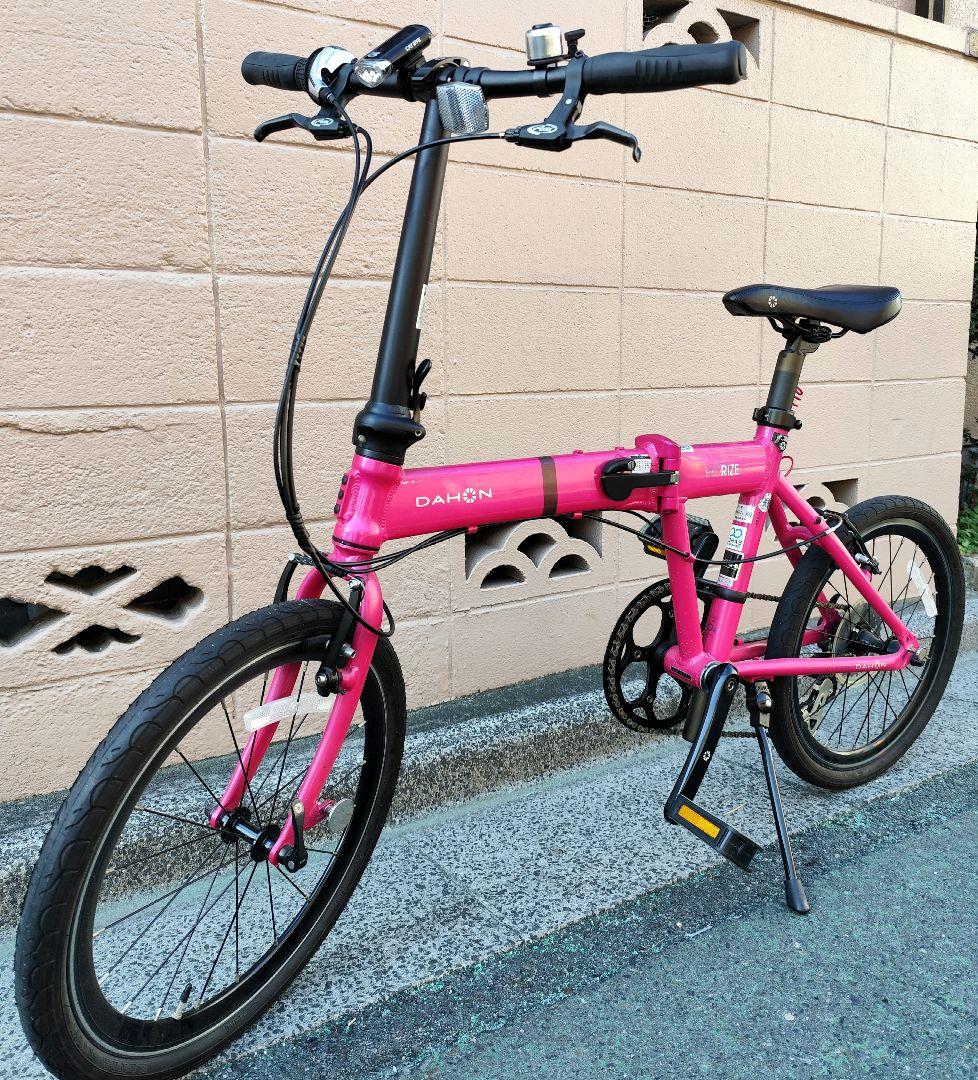 直接引渡し限定　DAHON HORIZE 折りたたみ自転車 ピンク