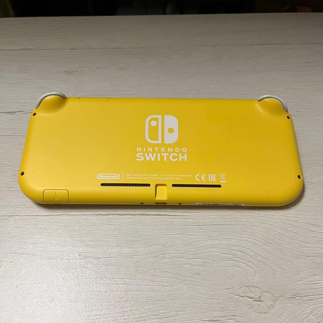 Nintendo Switch Lite イエロー 本体 箱 充電器