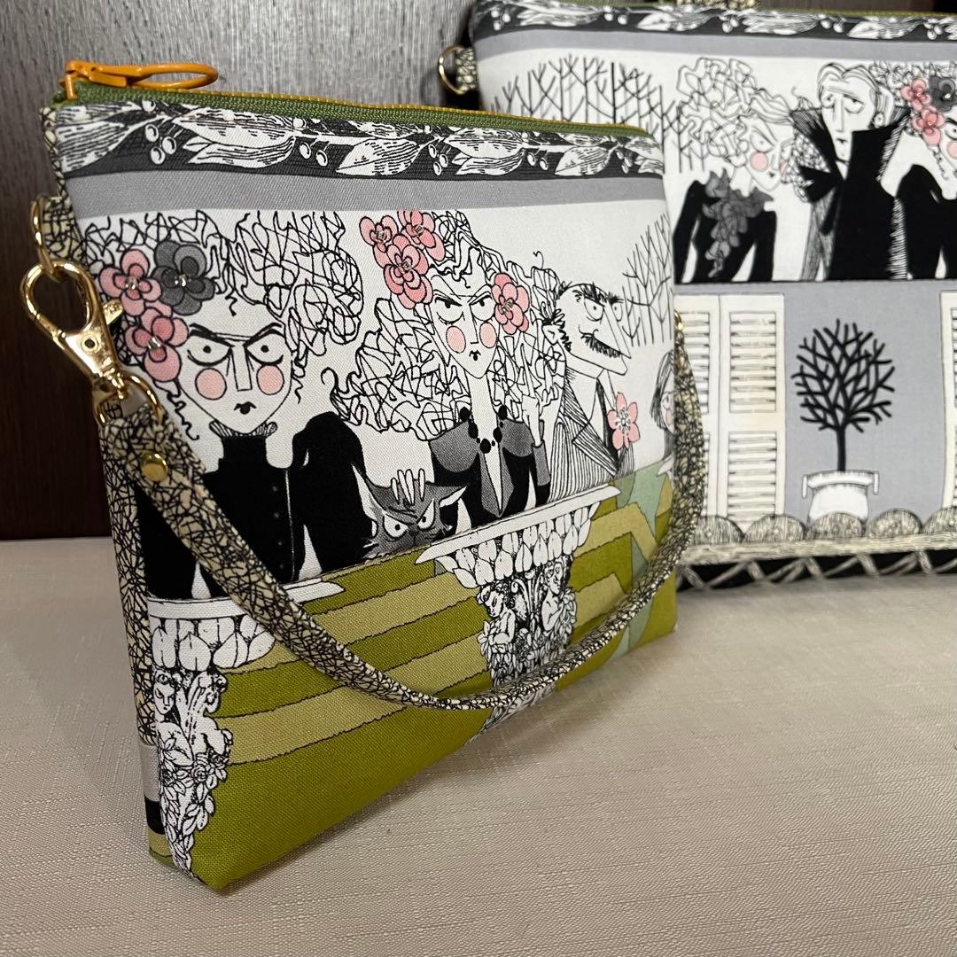 ♡ ガストリー　グラウンズで2個♡ハンドメイド　アレキサンダーヘンリー