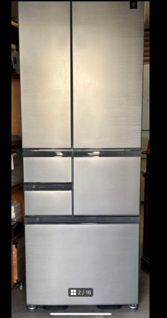 2023年製シャープ 冷蔵庫 502L SJ-X500M-s