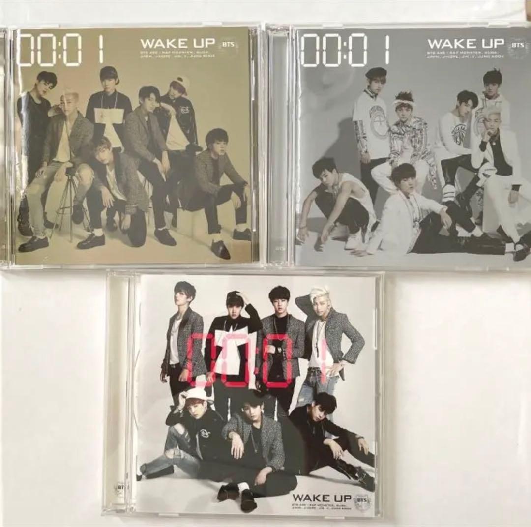 BTS WAKE UPフルセット 初回限定盤A B ３形態セット