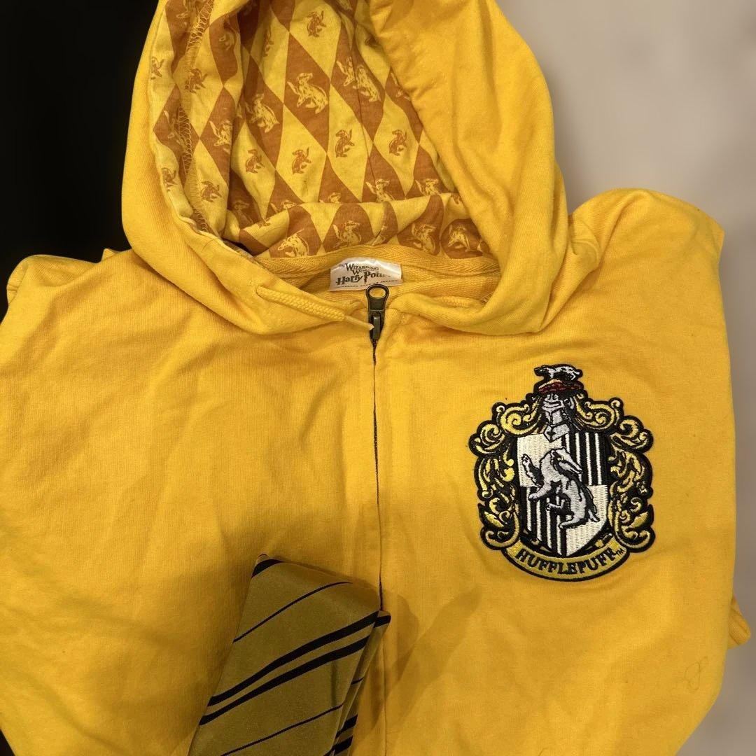 公式 ユニバ購入 ハリーポッター ハッフルパフ ローブ パーカー マフラー