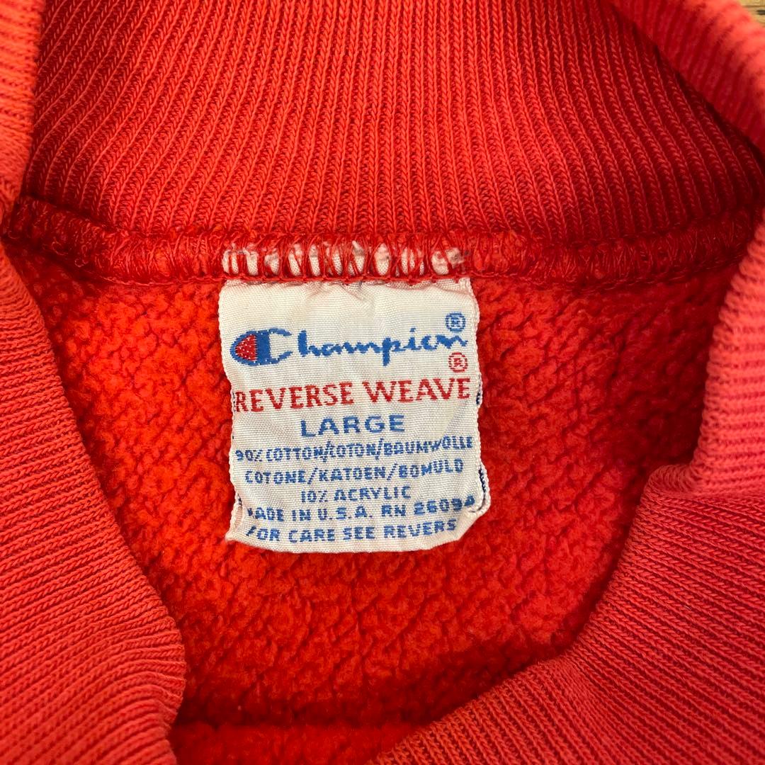 チャンピオン　リバースウィーブ　モックネック　90s L