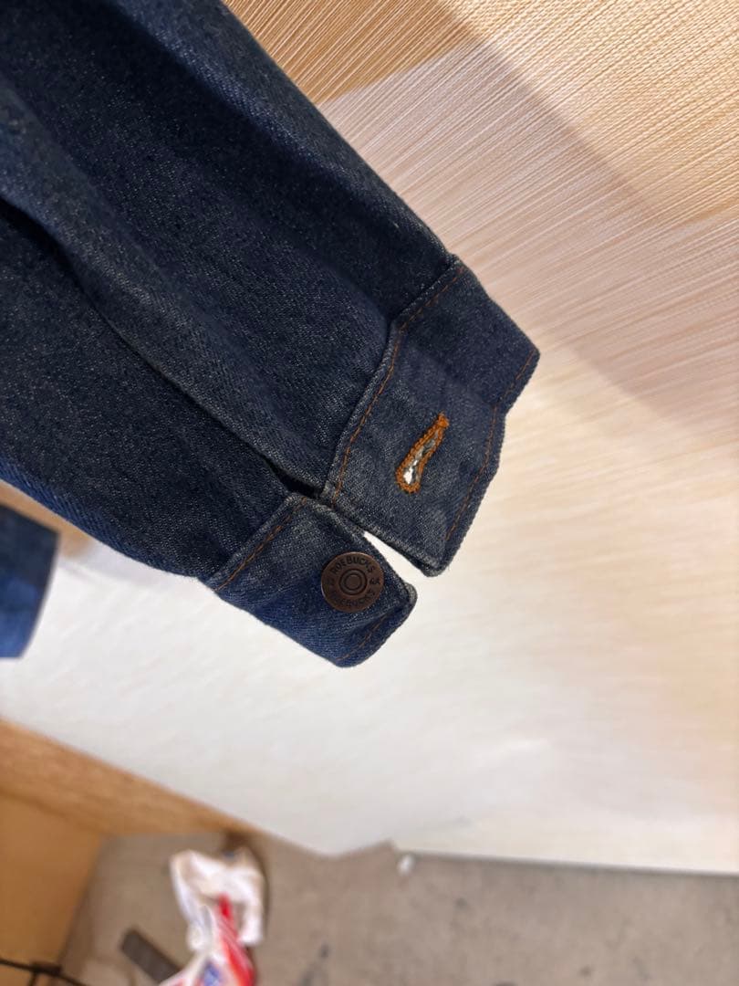 シアーズROEBUCKS デニムジャケット超濃紺60〜70s激デカサイズ