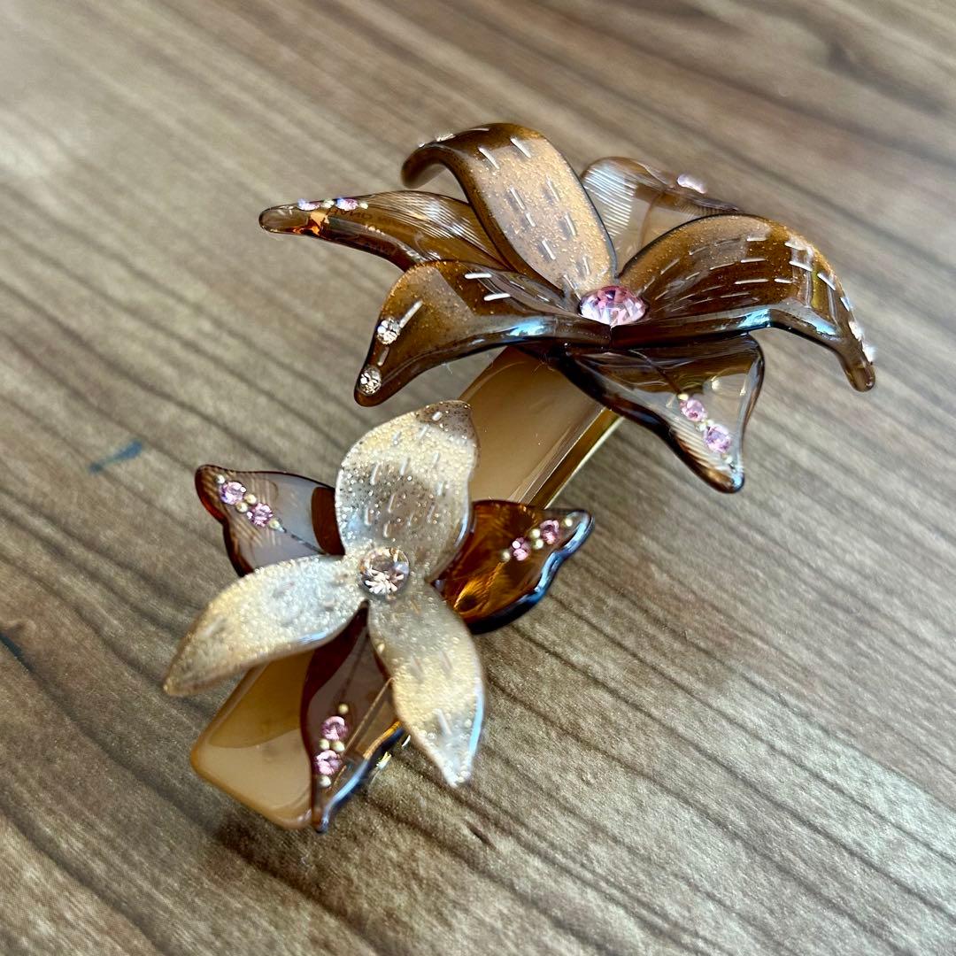 超美品　アレクサンドルドゥパリ　バレッタ