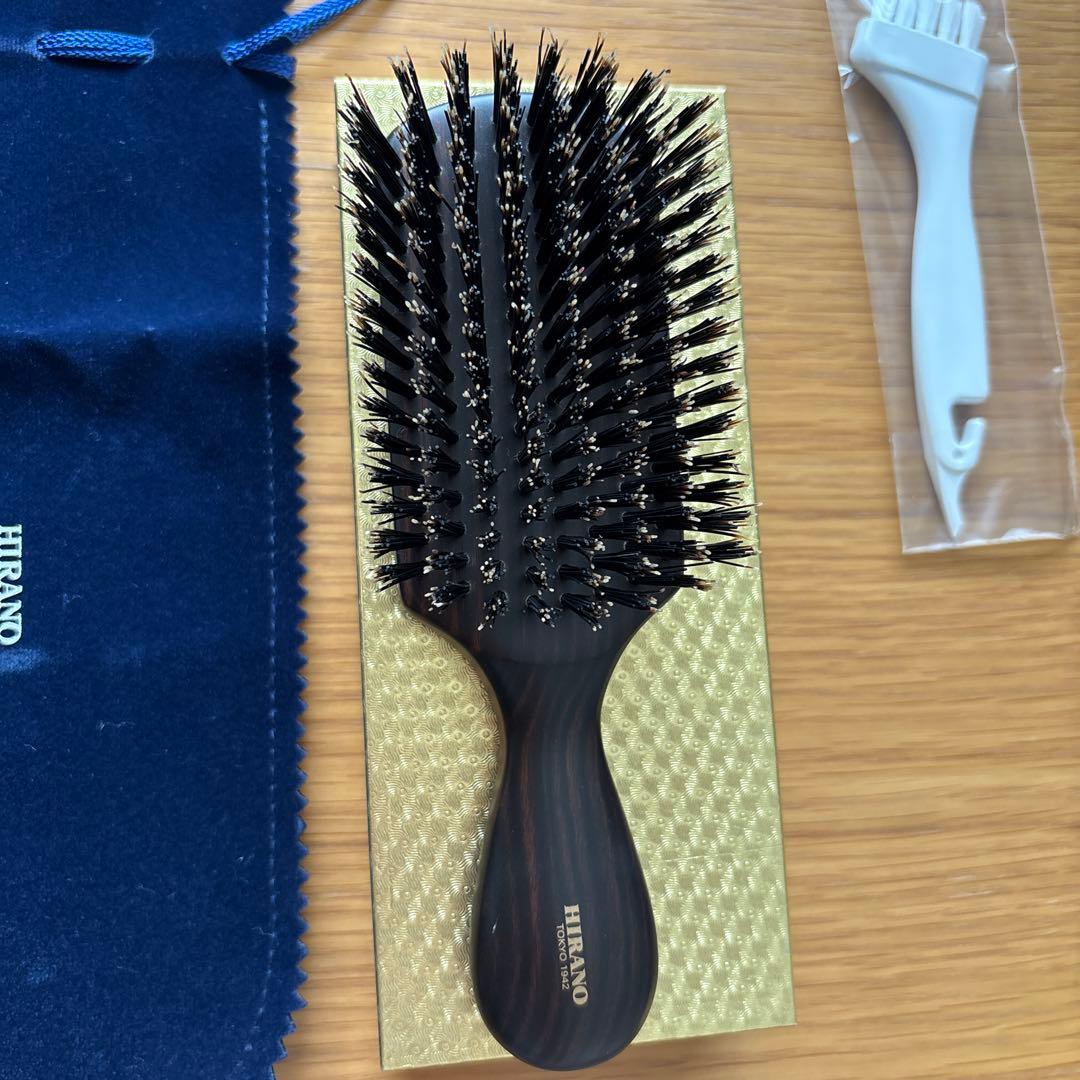 新品未使用　ブラシの平野　ヘアブラシ　E-50 日本製