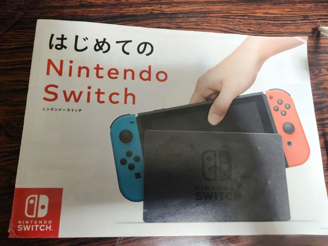Switch発売当時のパンフレット