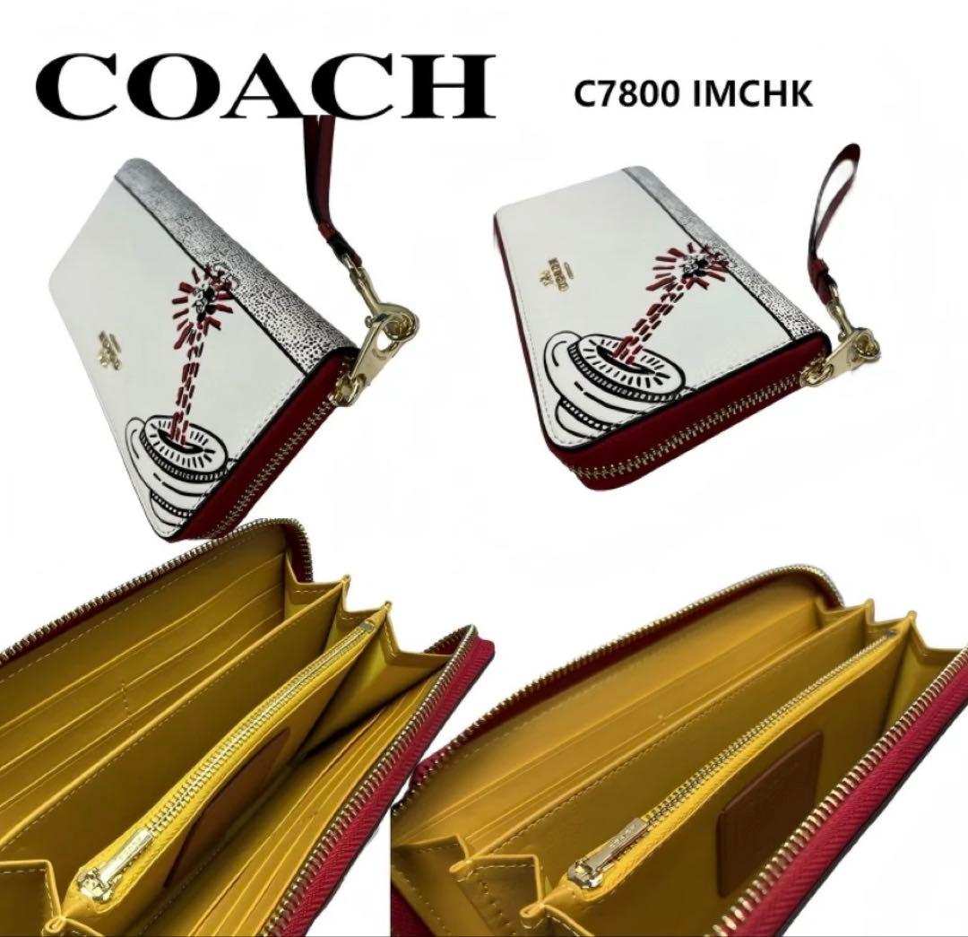 ♡限定品コーチ/COACHの長財布　新品・未使用　ミッキーマウスコラボ♡