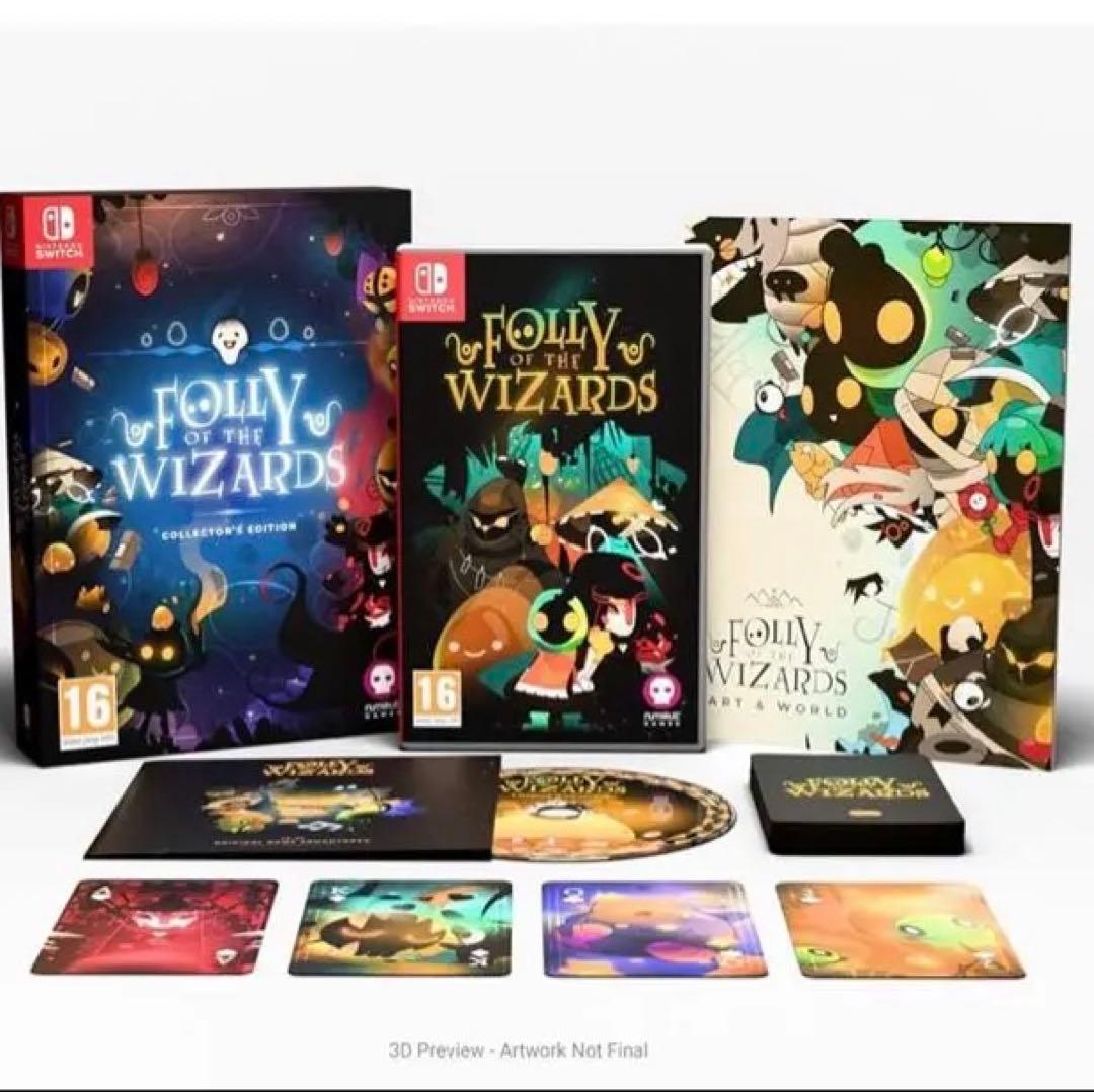 Nintendo Switch Folly of the Wizards Collectors Edition