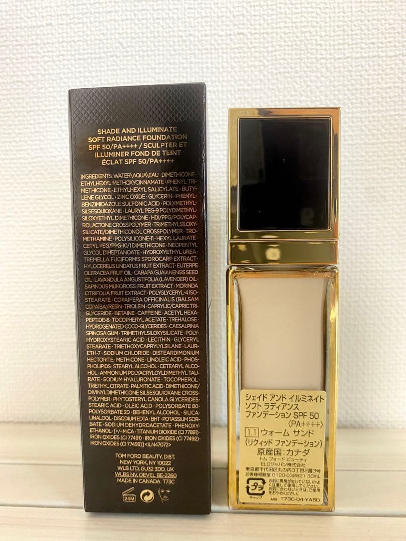 新品トムフォード　シェイドアンドイルミネイトソフトラディアンス ファンデーション