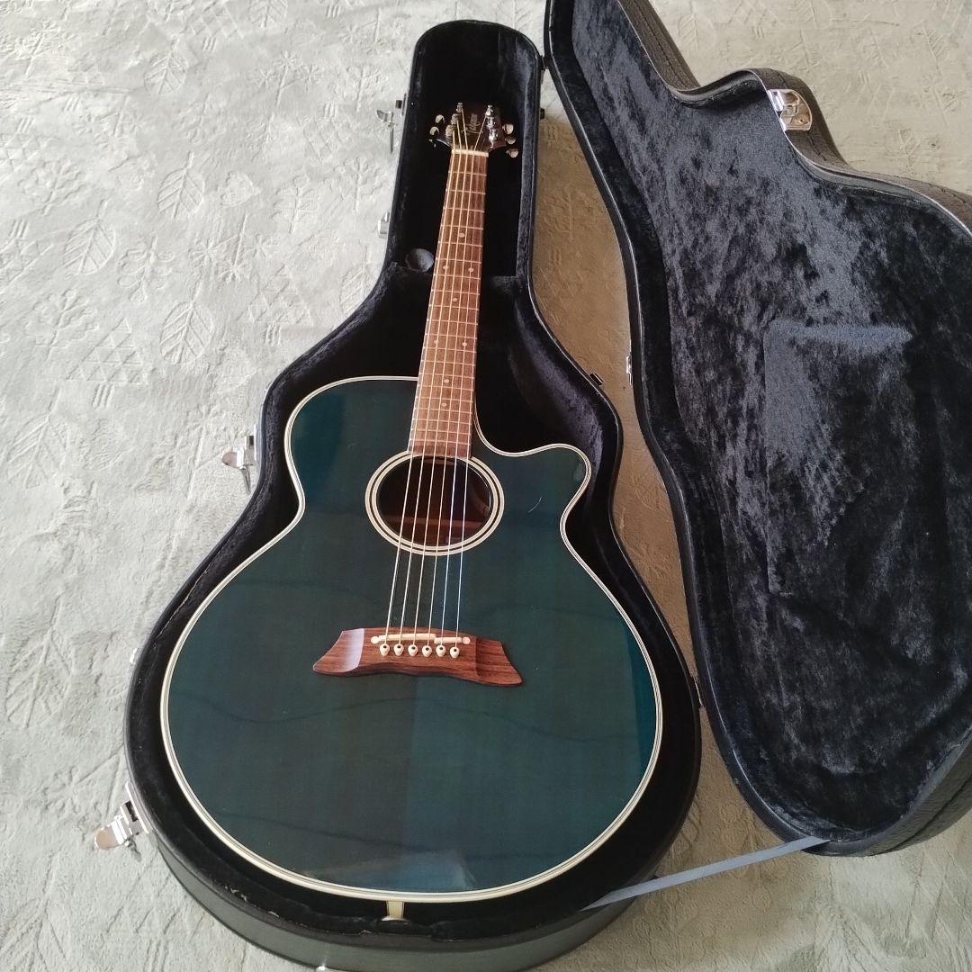 Takamine エレアコ PT106 ダークグリーン ハードケース付き！