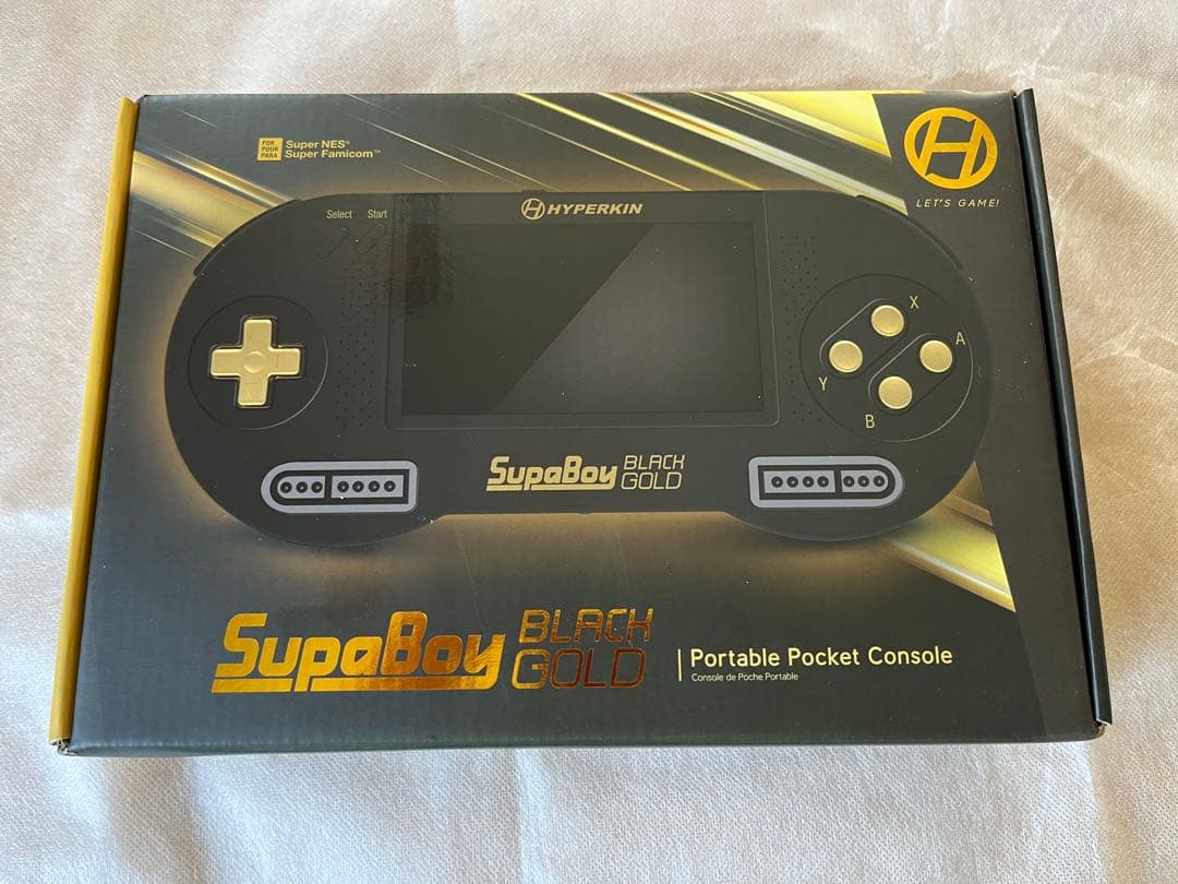 SupaBoy Black Gold ポータブルゲーム機