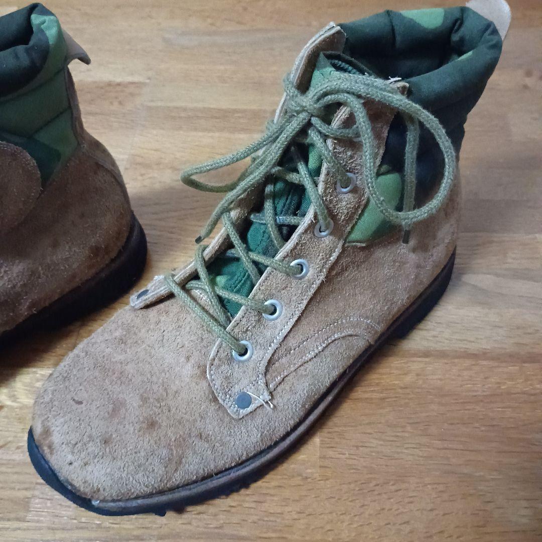 中国軍91式空挺靴