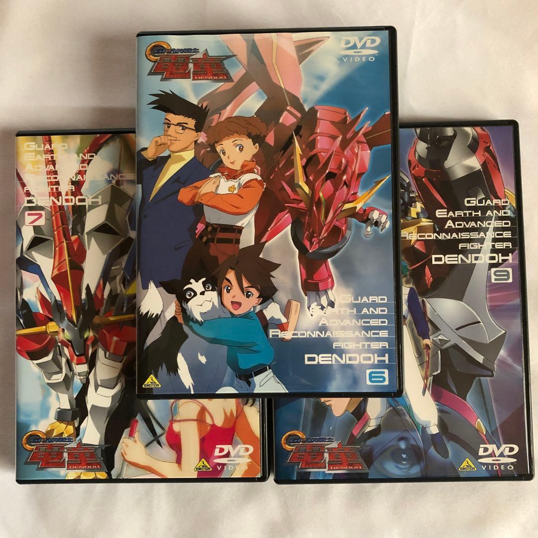 アニメ　GEAR戦士 電童(6)（7）（9）DVD ギアファイターデンドー