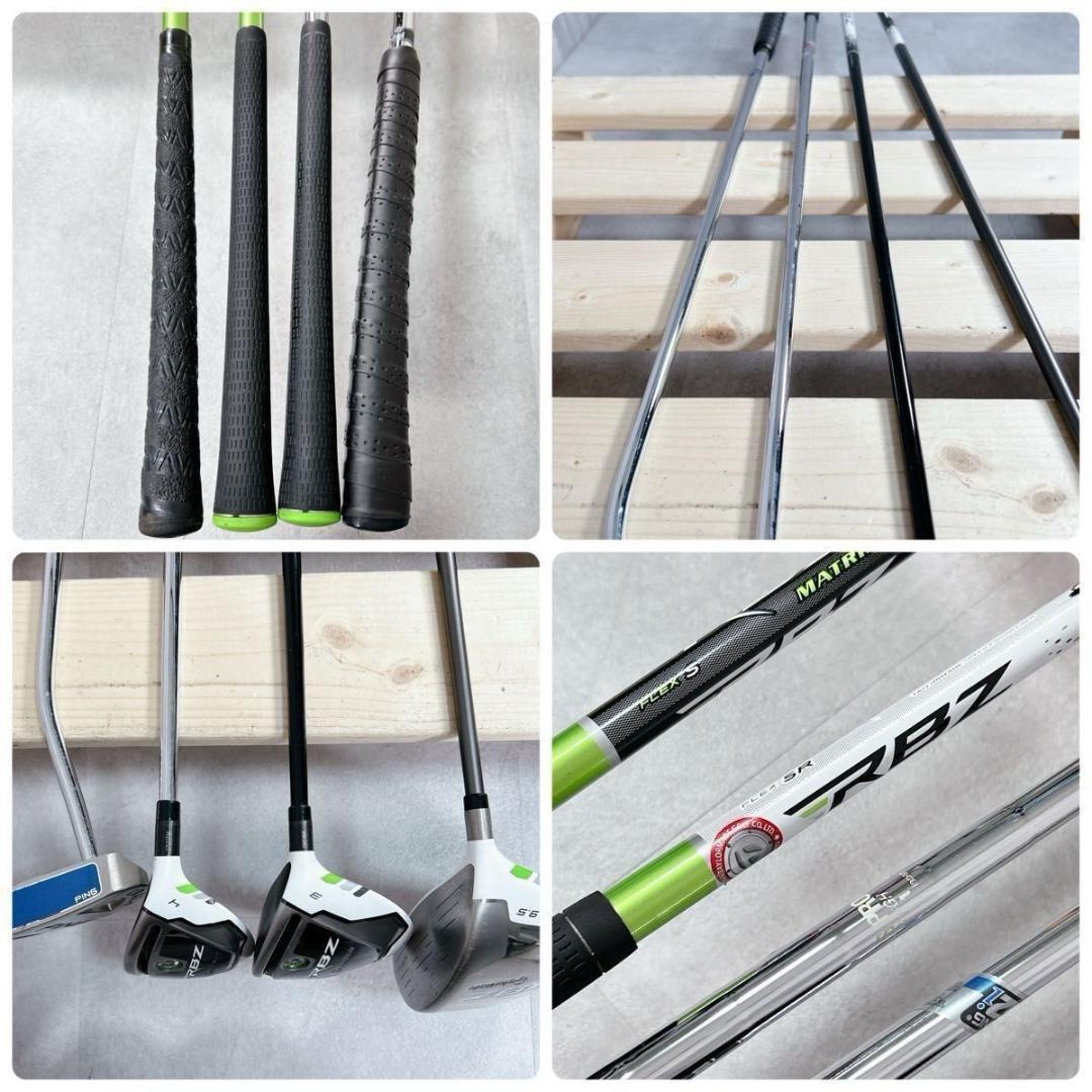 X236 TaylorMade RBZ メンズ ゴルフ クラブセット 11点