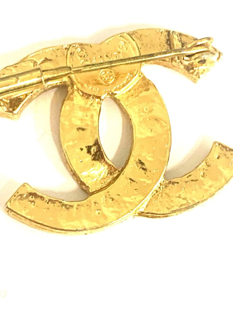 vintage CHANEL cocoマーク　ブローチ