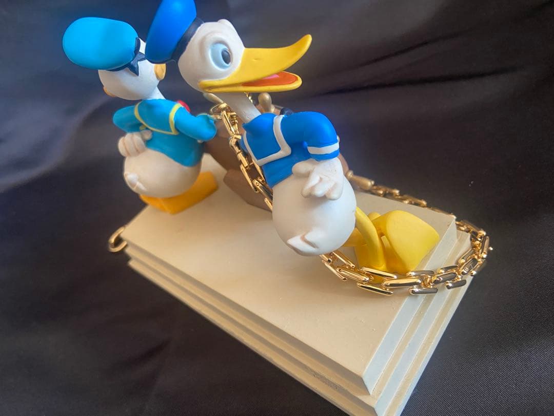 限定品 ディズニー ドナルドダック 65周年 懐中時計 スタチューセット