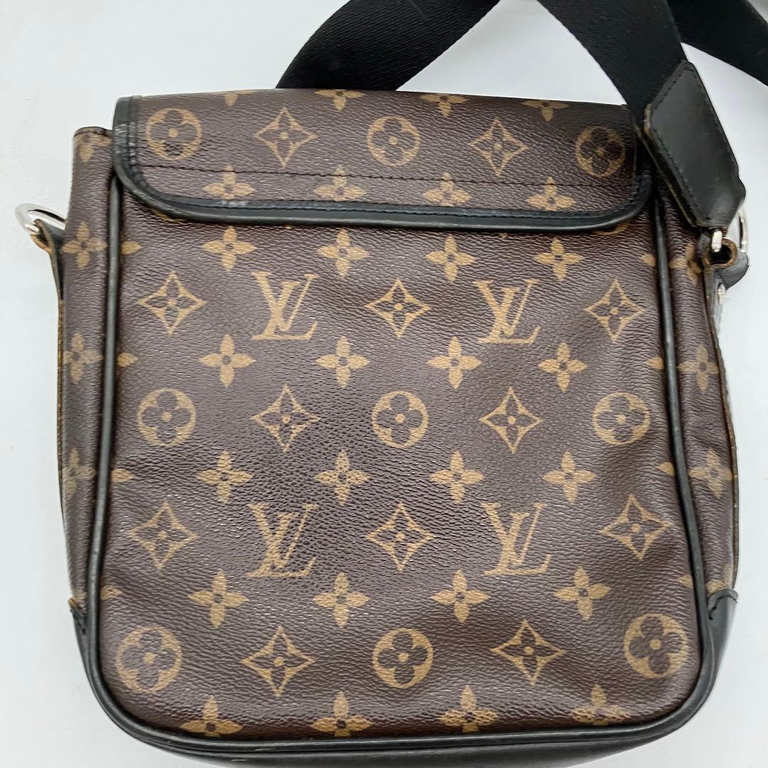 【極美品】　ルイヴィトン　モノグラムマカサー バスPM　ショルダーバッグ　レザー