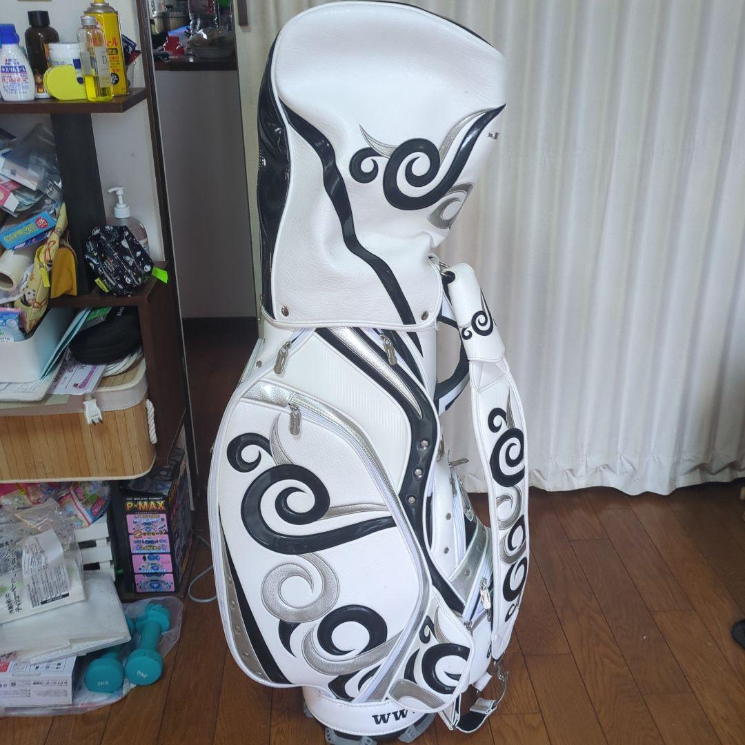 JADO GOLF キャディバッグ ホワイト・ブラック
