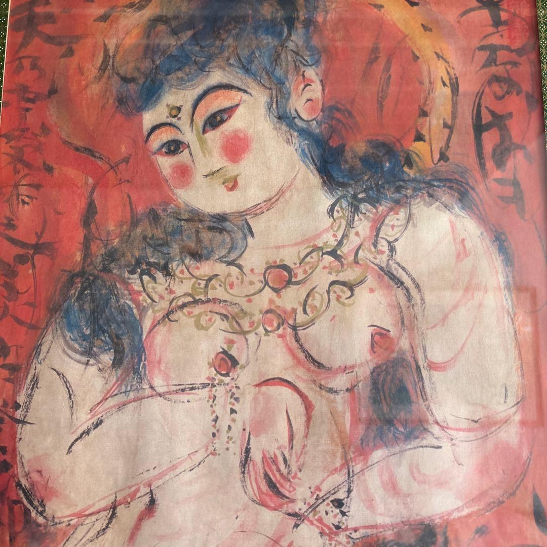 木版画 棟方志功 73×42cm 素人測定です