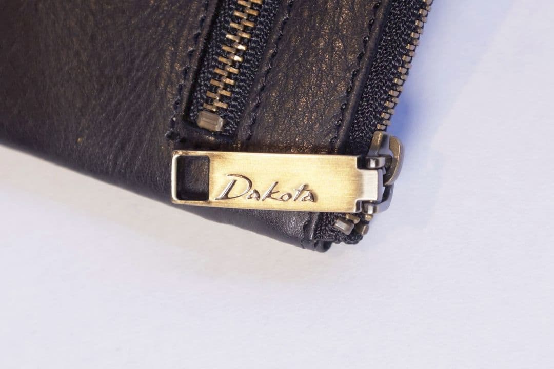 新品Dakota 黒 レザー 長財布 定価13750円