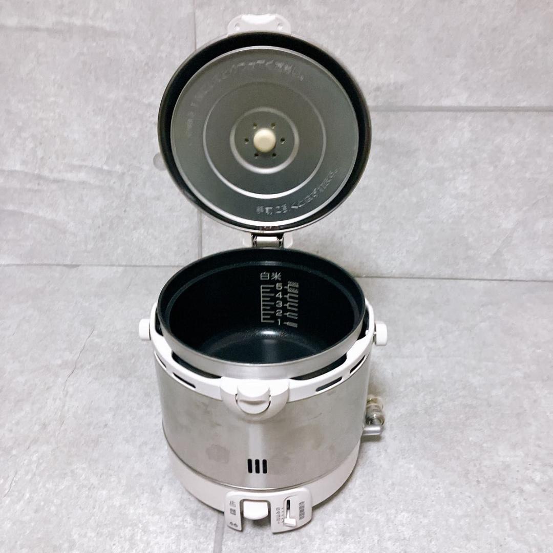 パロマ ガス炊飯器 PR-09EF 都市ガス用 5合炊き 2021年製 美品