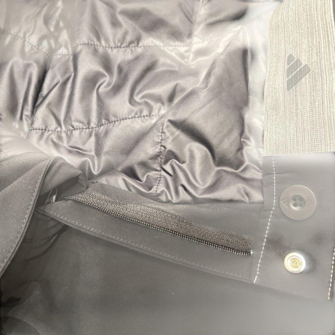 adidas ブラック ゴルフパンツ 中綿タイプウエスト82 新品タグなし