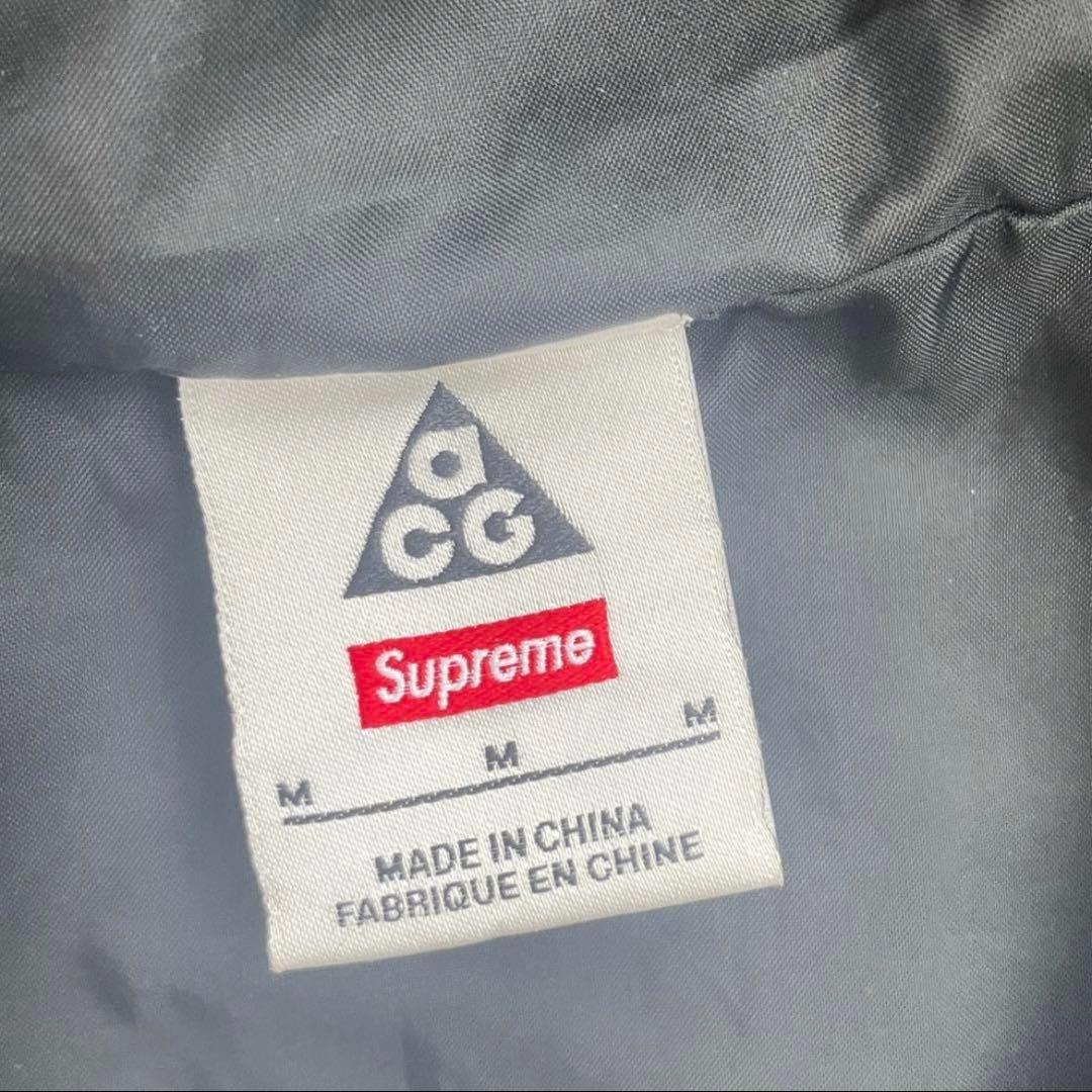 S*_様 NikeACG Supreme ブラック プルオーバージャケット M