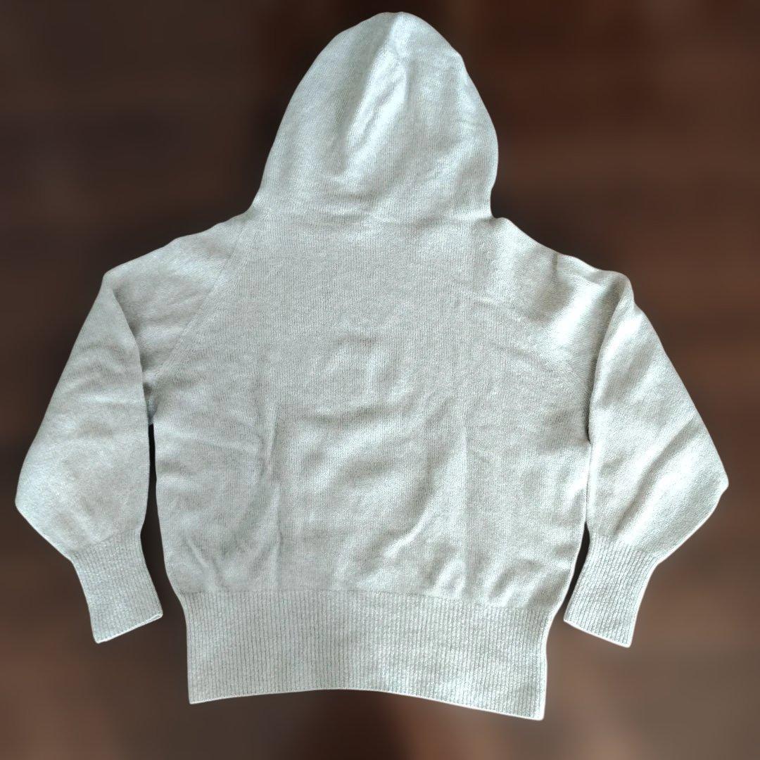 fruits of life　ホールガーメントフーディー　 白茶色(ベージュ)