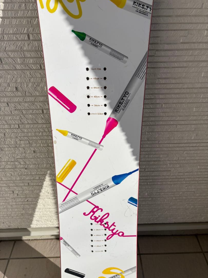 YONEX KIKS.TYOコラボモデル スノーボード　136