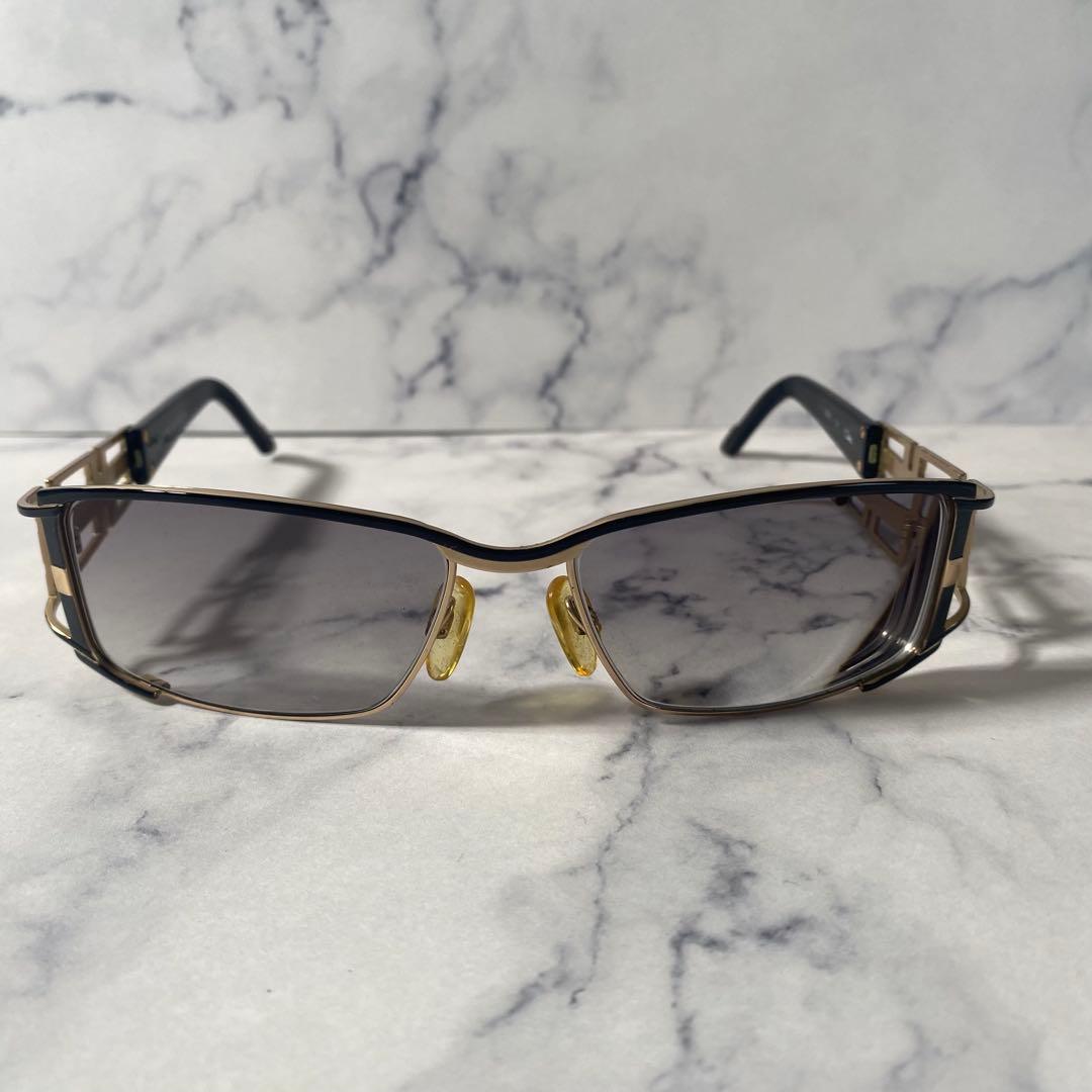 CAZAL カザール サングラス 眼鏡　ゴールドブラック カザール ヴィンテージ