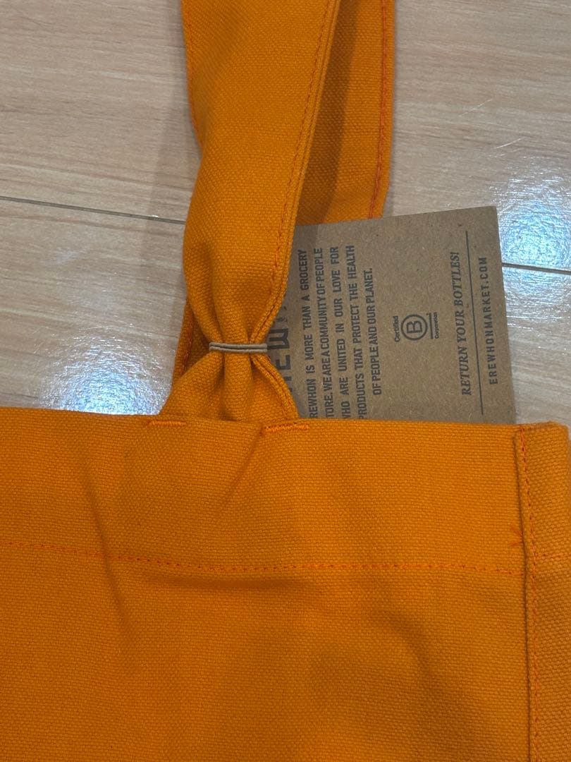 新品未使用！高級ブランドスーパー EREWHONのオシャレなエコバッグ♪