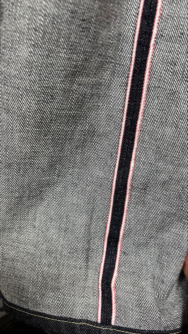 桃太郎ジーンズ 銅丹レーベル14.7oz 特濃セルビッチデニム W33