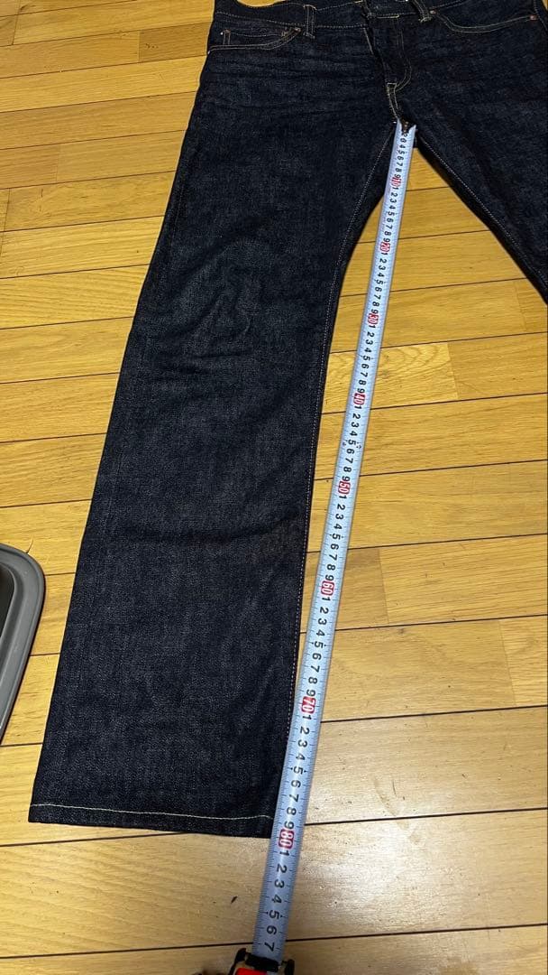 桃太郎ジーンズ 銅丹レーベル14.7oz 特濃セルビッチデニム W33