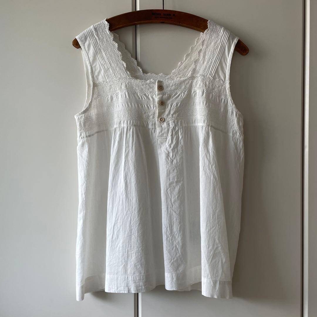 45Rインドカディdeカットワーク　キャミソール