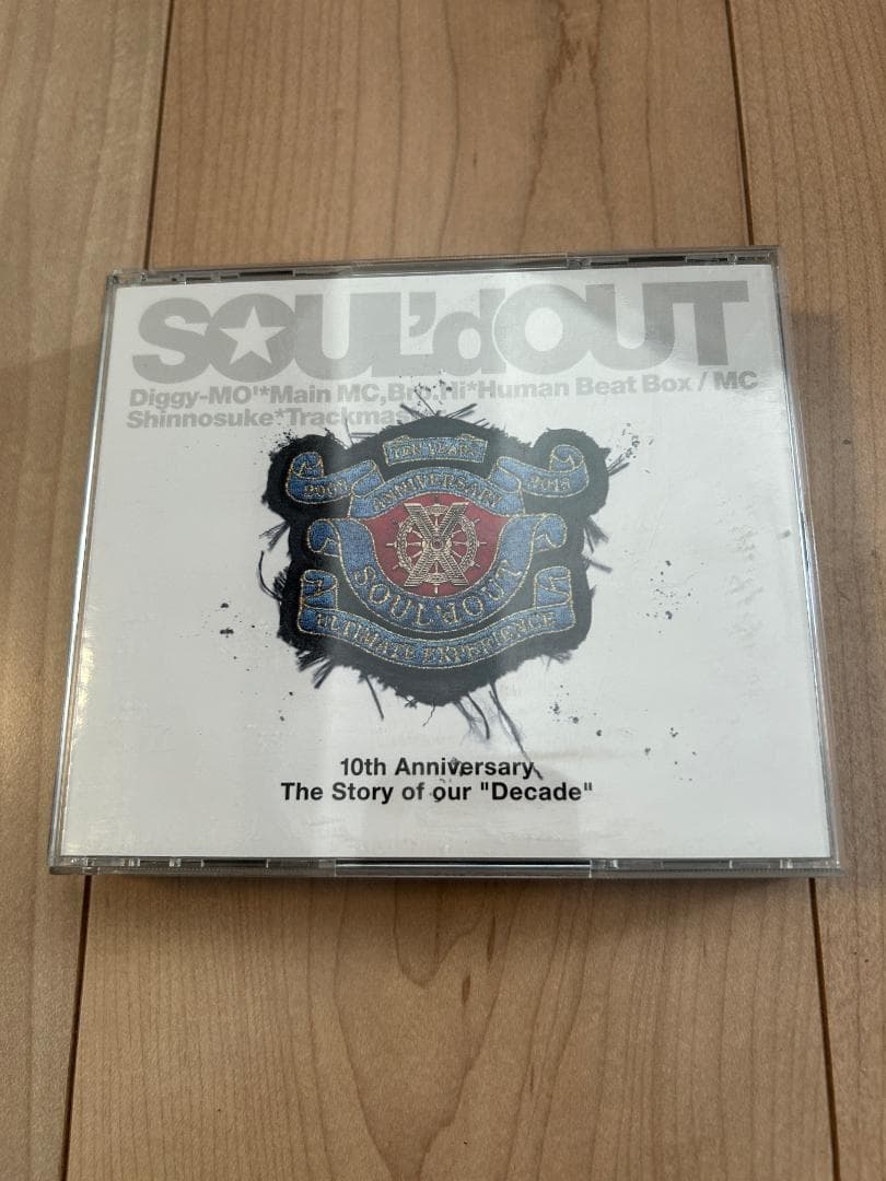 【盤面良好・ブックレット良好・初回生産限定】SOUL'd OUT【Decade】
