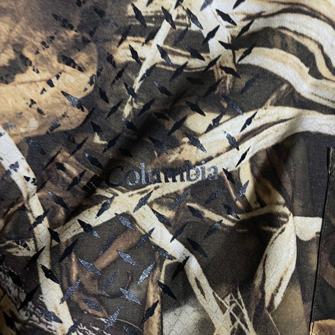 【超希少❗️】columbia ダウン　迷彩柄　グリーン　L リアルツリー