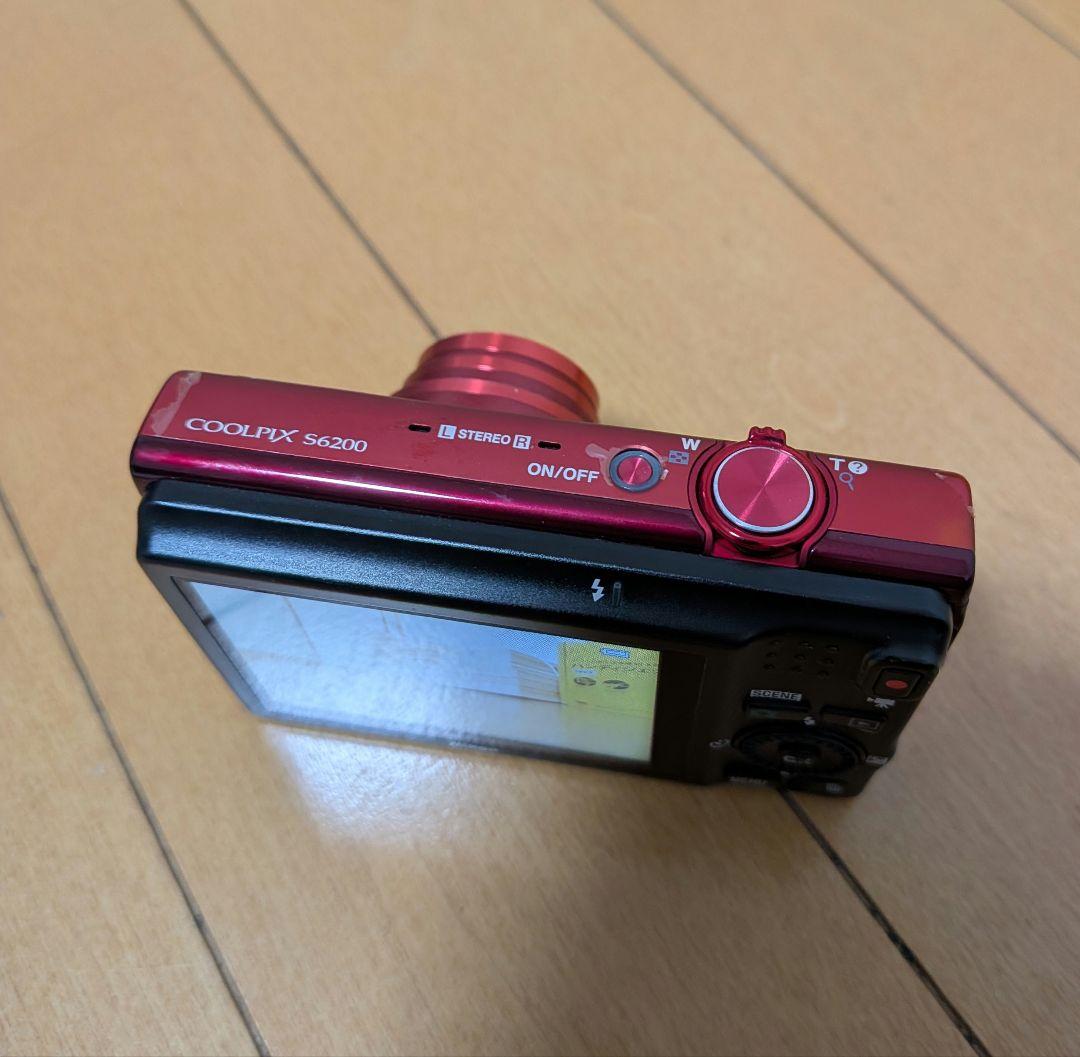 Nikon COOLPIX S6200 ブリリアンレッド